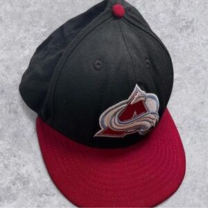 New Era 9Fifty NHL Calgary Flames Snapback Hat Black Red – Wool – Vintage Style